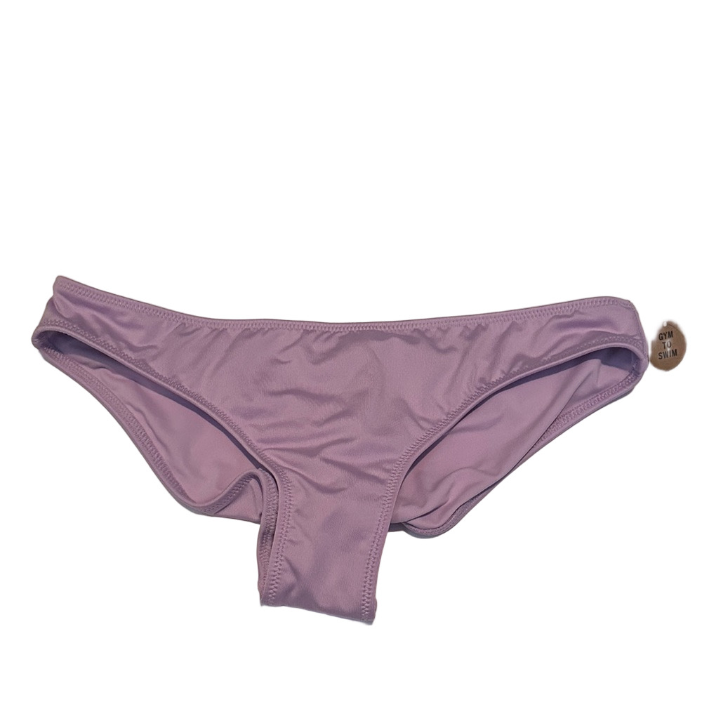 Medium NWT PINK Active Light Purple Bikini Bottom - Picture 3 of 5